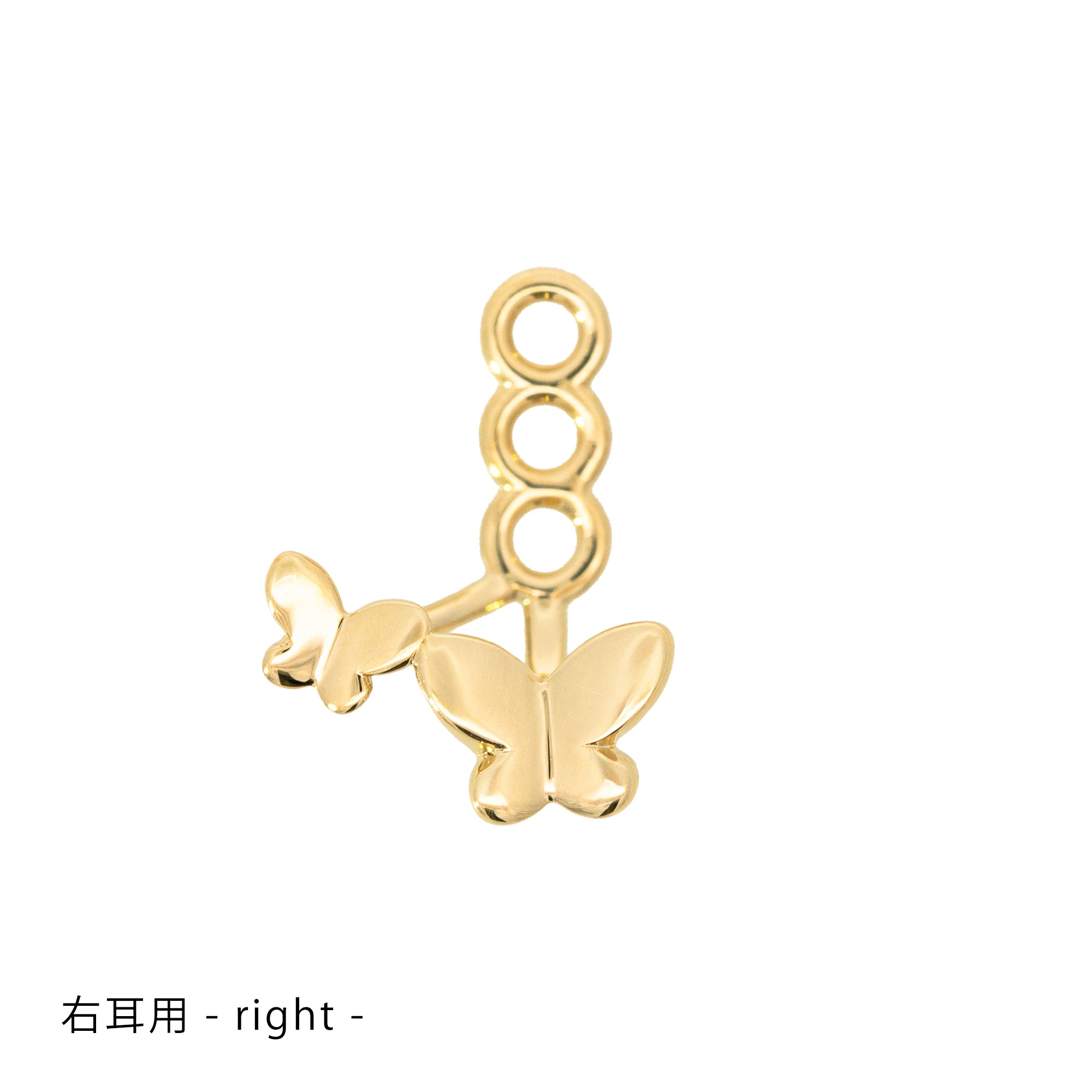 10月23日発売 K18/Pt「フルル」ピアスチャーム(片耳用)