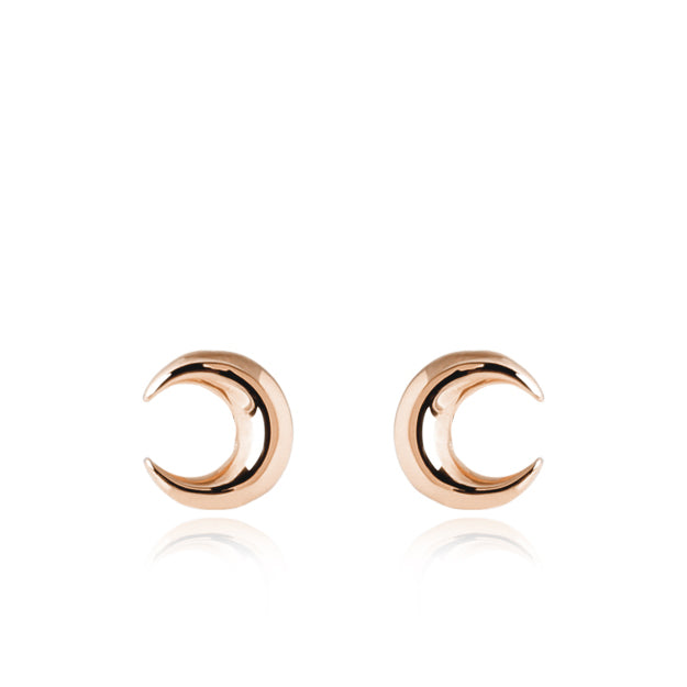 K18/Pt「アミュレット ムーン」ピアス