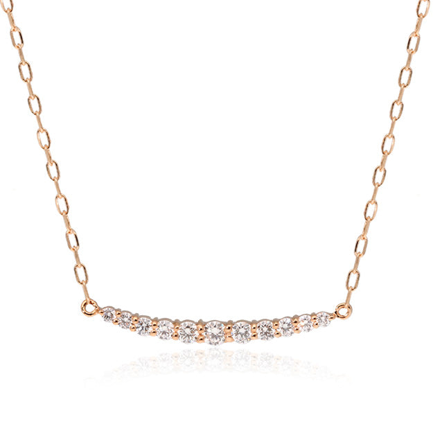 K18/Pt「リリベットミニ」ネックレス