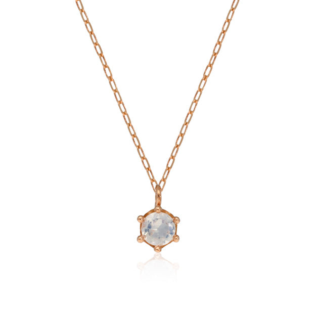 K18「ブルームーン ポッピングバース」ネックレス