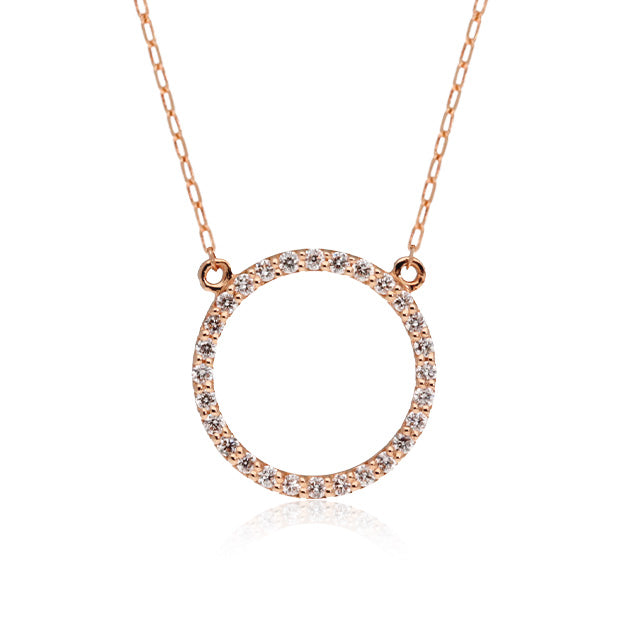 K18/Pt「オデット」ネックレス