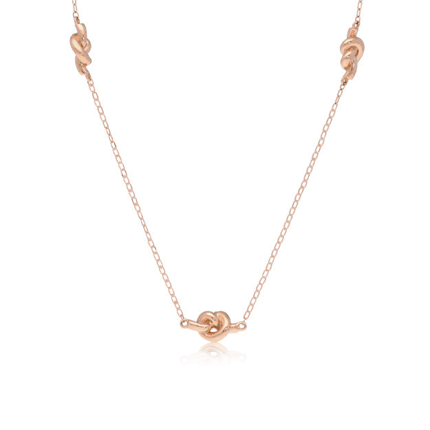 K18/Pt「ステーションノーテ」ネックレス