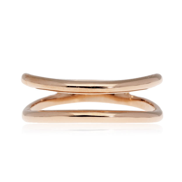 K18/Pt「ルッツ」リング