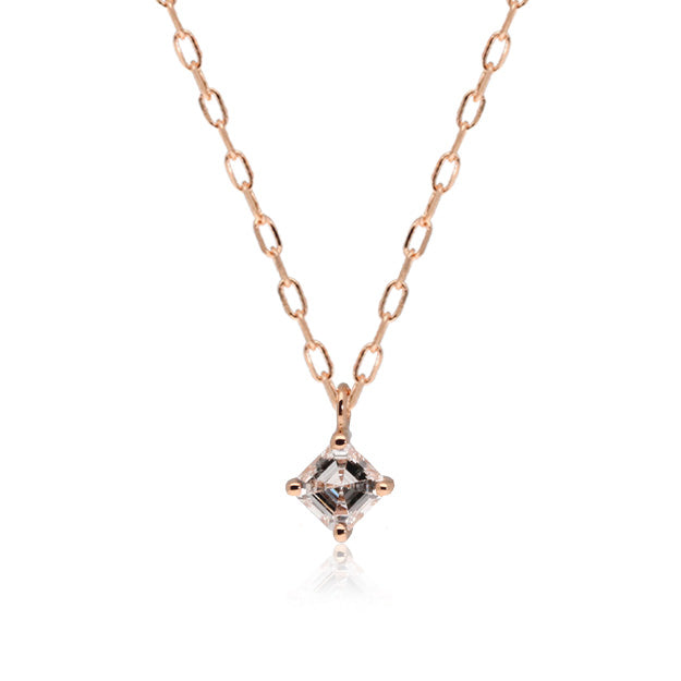 K18/Pt「0.08ctヴィスタ」ネックレス