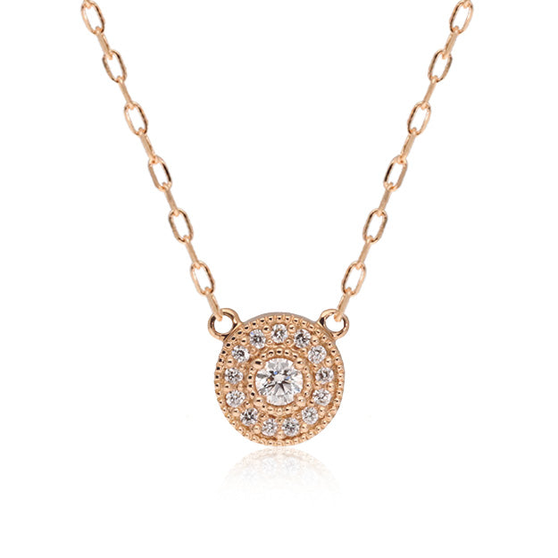 K18/Pt「ジェノワーズ」ネックレス