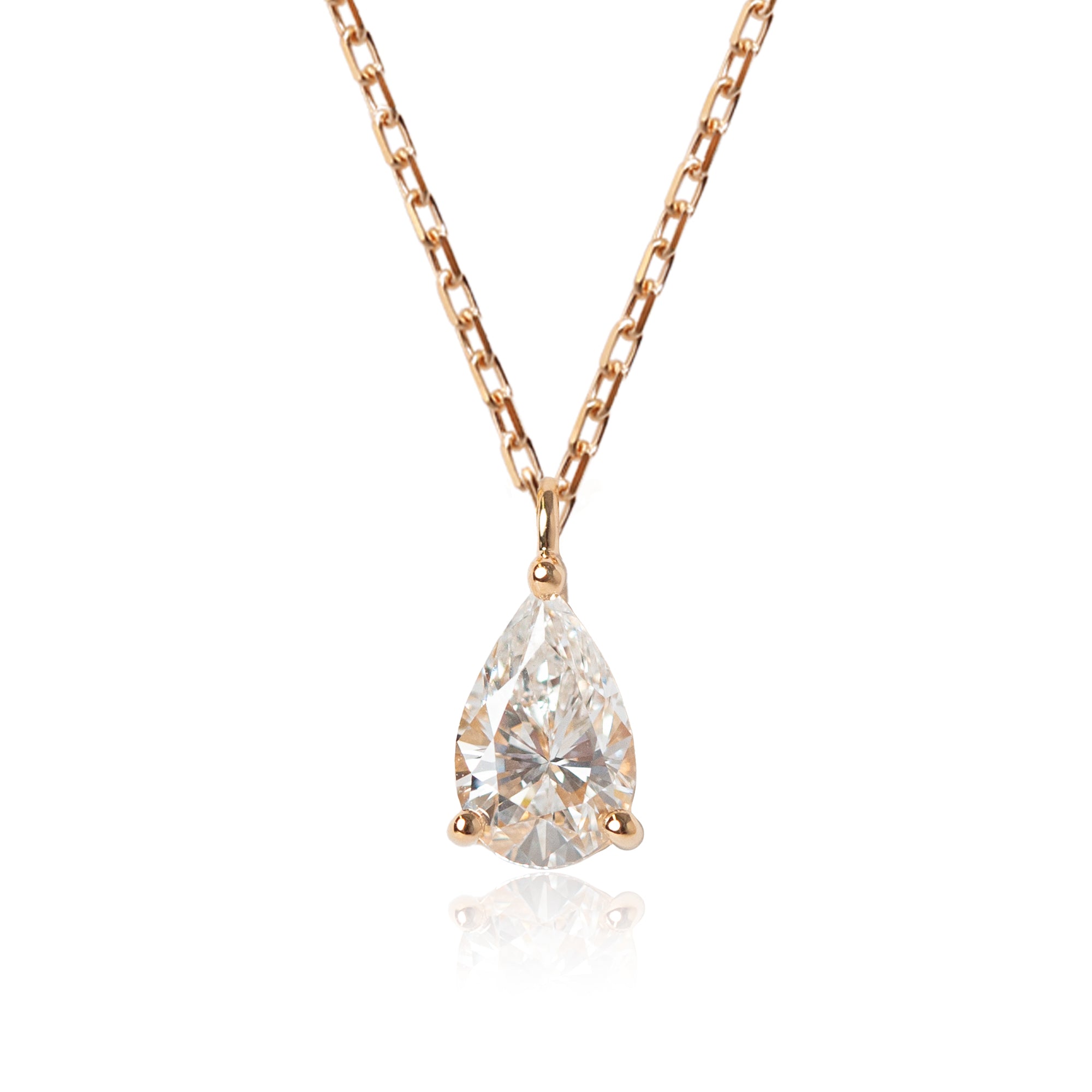 K18/Pt 「0.3ctデュール」ネックレス