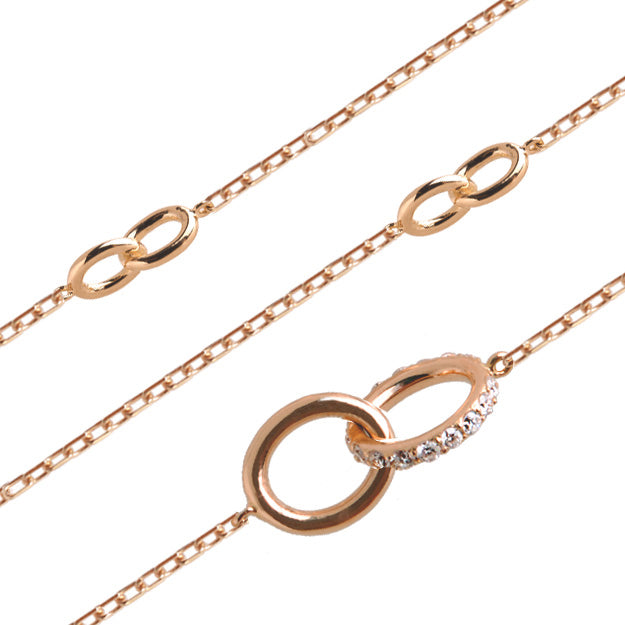 K18/Pt「フロットロング」ネックレス