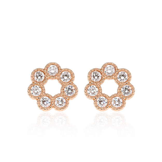 K18/Pt「リース」ピアス