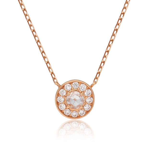 K18/Pt「ビジュー」ネックレス