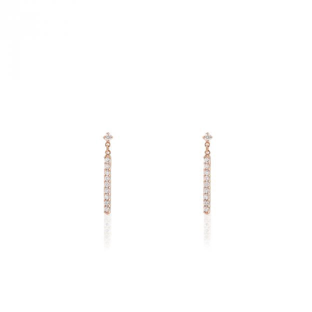 K18/Pt「カレン」 ピアス