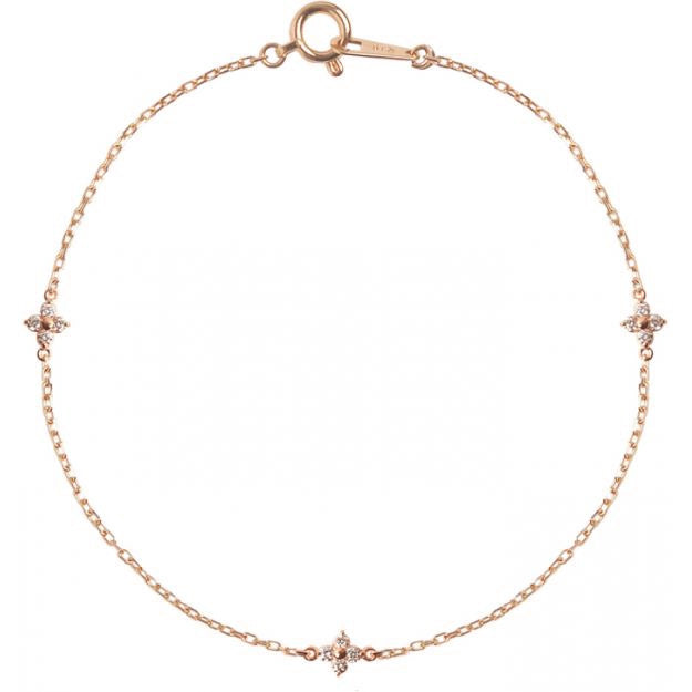 K18/Pt「シーラ」ブレスレット