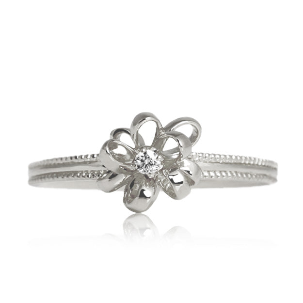 K18/Pt「ボンボン」リング