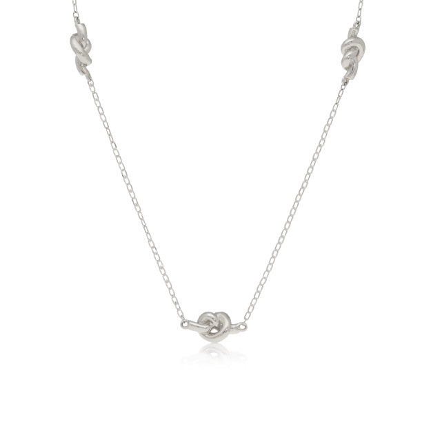 K18/Pt「ステーションノーテ」ネックレス