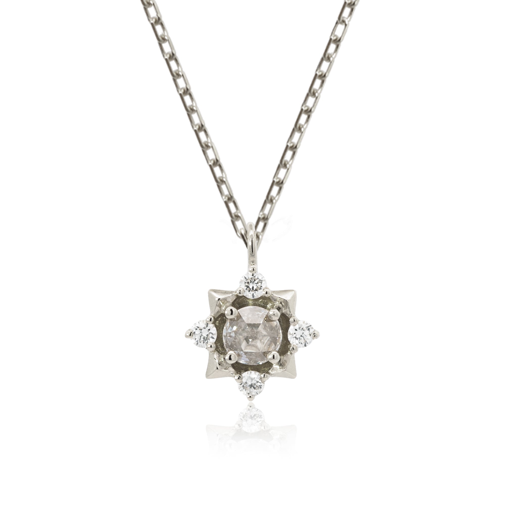 K18/Pt「ルミストラ」ネックレス