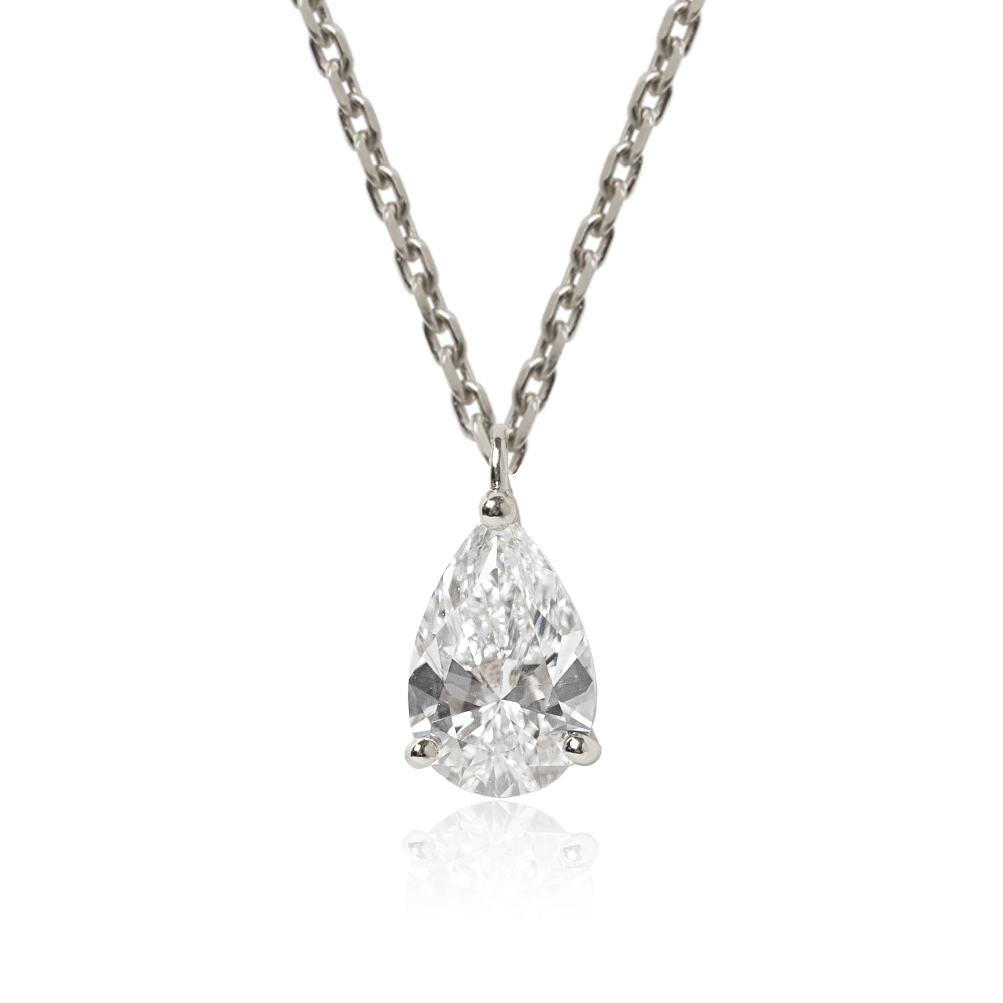 K18/Pt 「0.5ctデュール」ネックレス