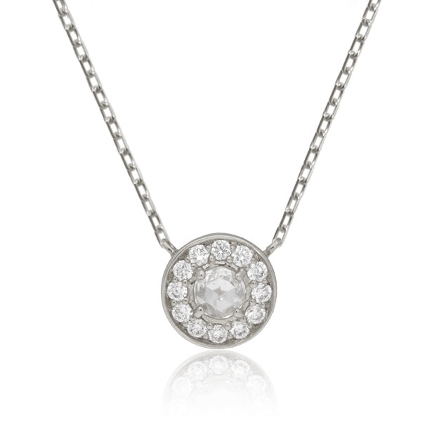 K18/Pt「ビジュー」ネックレス