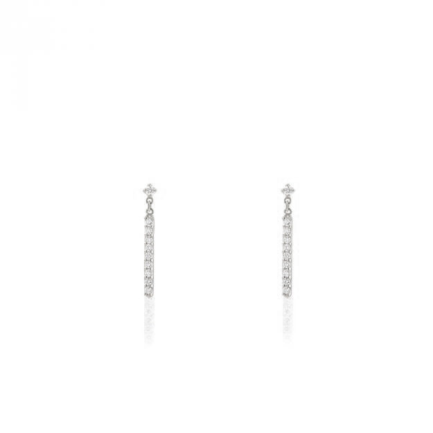 K18/Pt「カレン」 ピアス