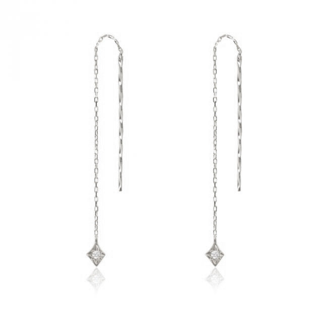 K18/Pt「シェリー」ピアス