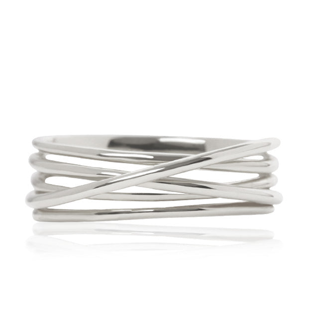 K18/Pt「ヘーゼル」リング