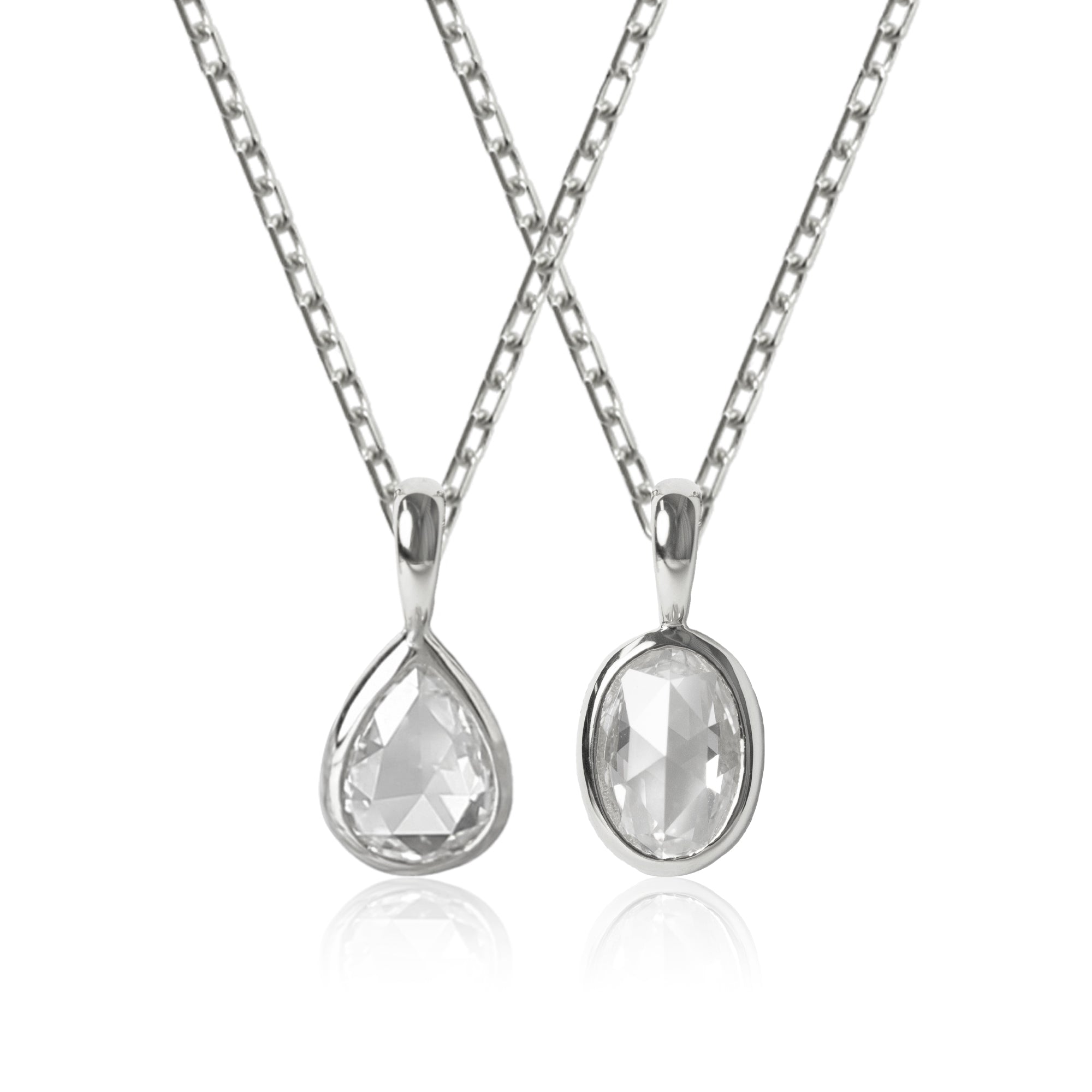 11月13日18時発売 K18/Pt【10石限定】「ファンシーローズ」ネックレス