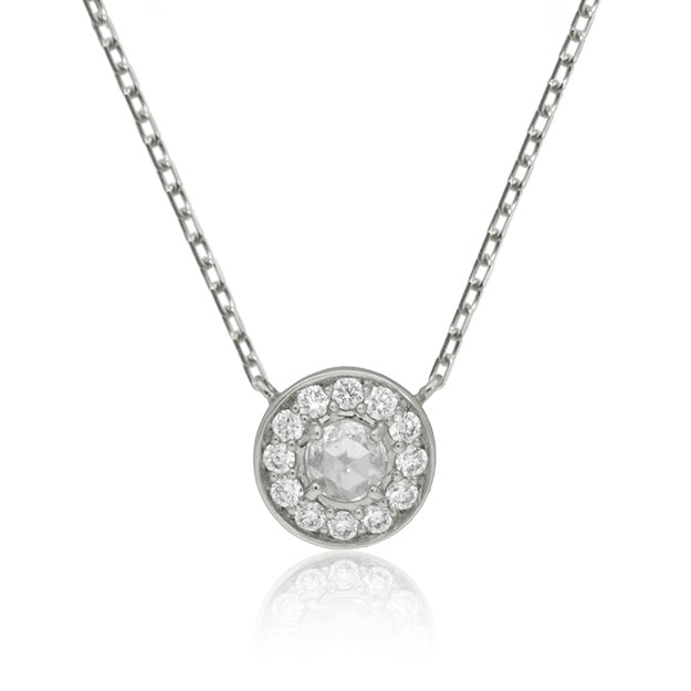 K18/Pt「ビジュー」ネックレス