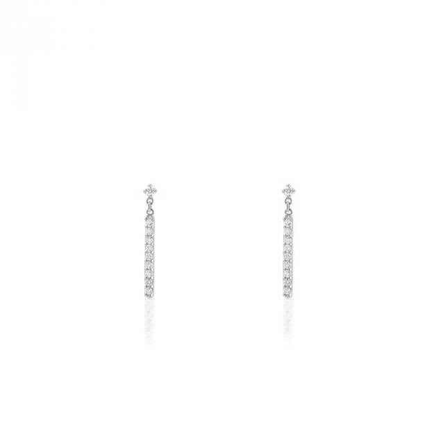 K18/Pt「カレン」 ピアス