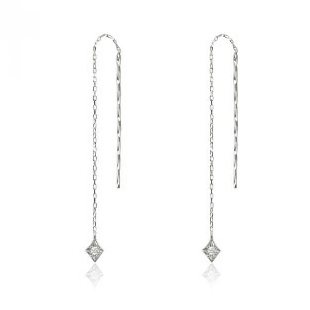 K18/Pt「シェリー」ピアス