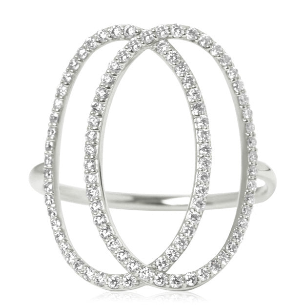 K18/Pt「グレイス」リング