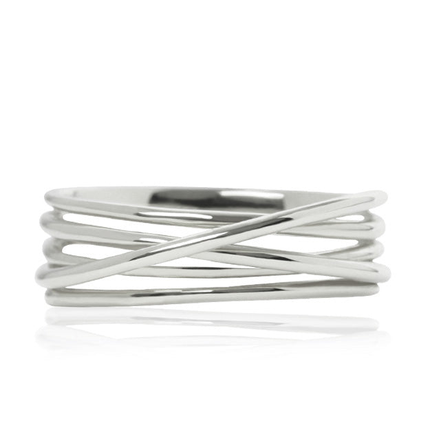 K18/Pt「ヘーゼル」リング