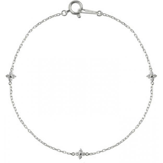 K18/Pt「シーラ」ブレスレット