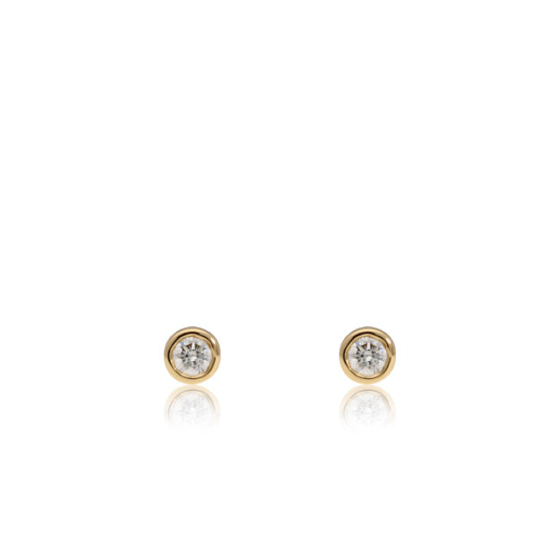 K18/Pt「ラーノ」ピアス
