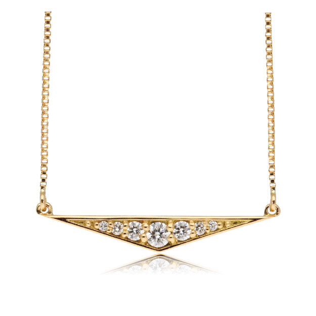 K18/Pt「アルタイル」ネックレス