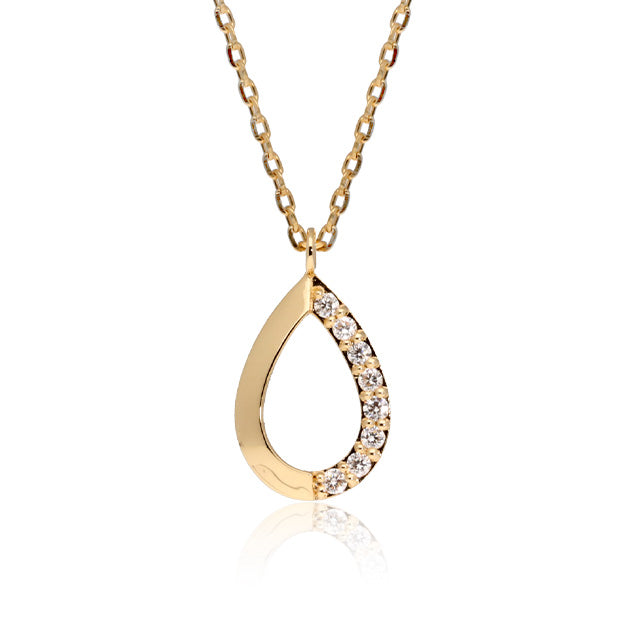 K18/Pt「プリメル」ネックレス