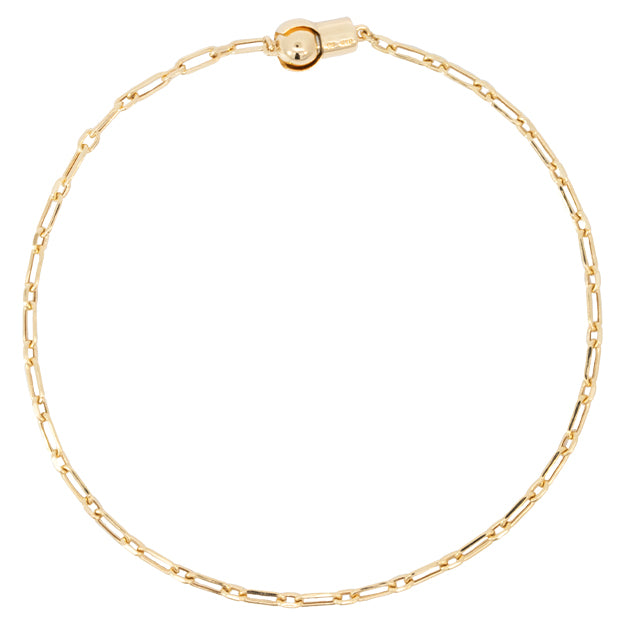 K18「アルコンテ スリム」ブレスレット