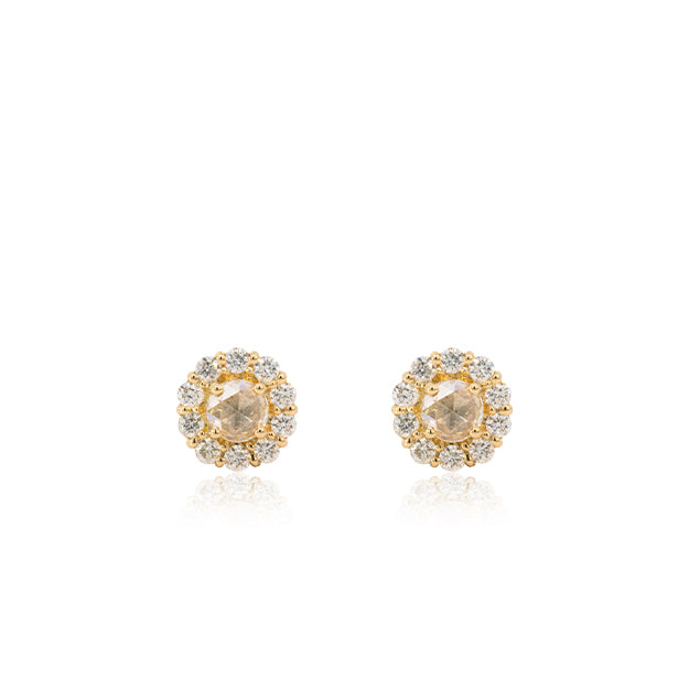 K18/Pt「カヌレ」ピアス