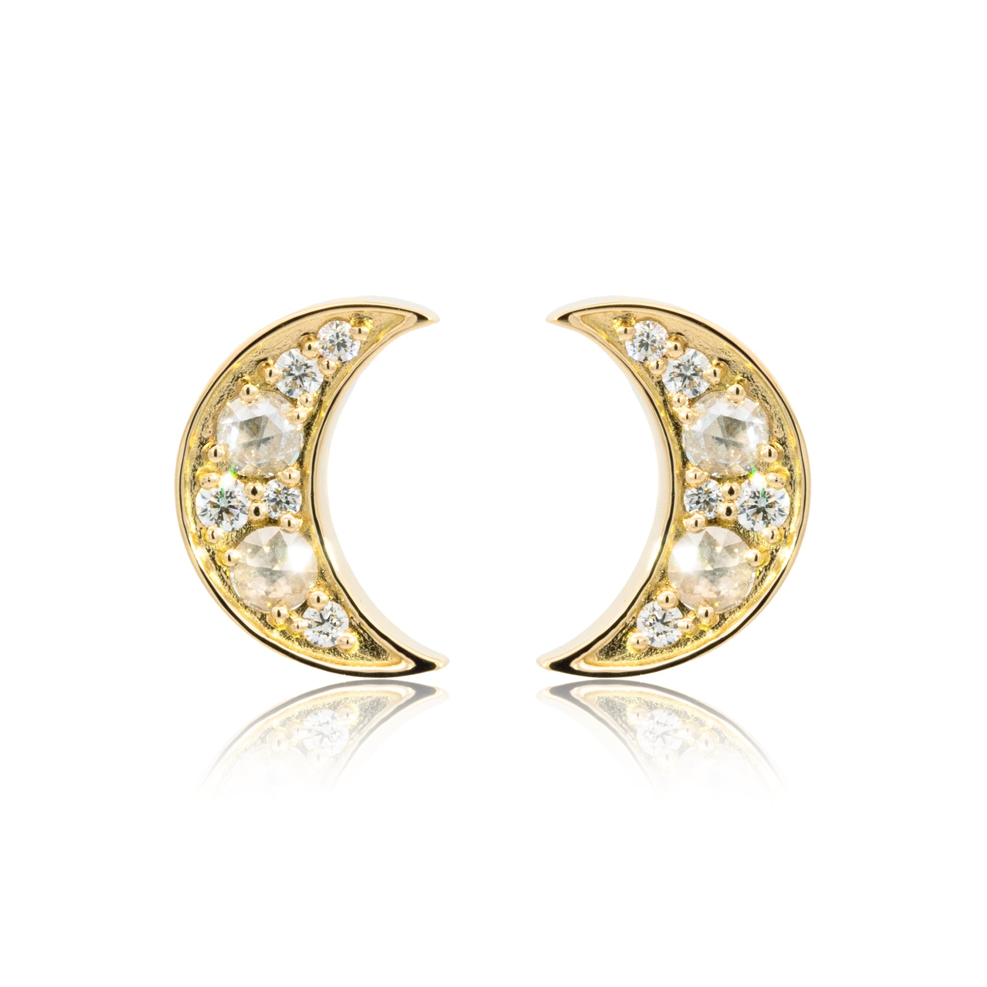 K18/Pt「アークルン」ピアス