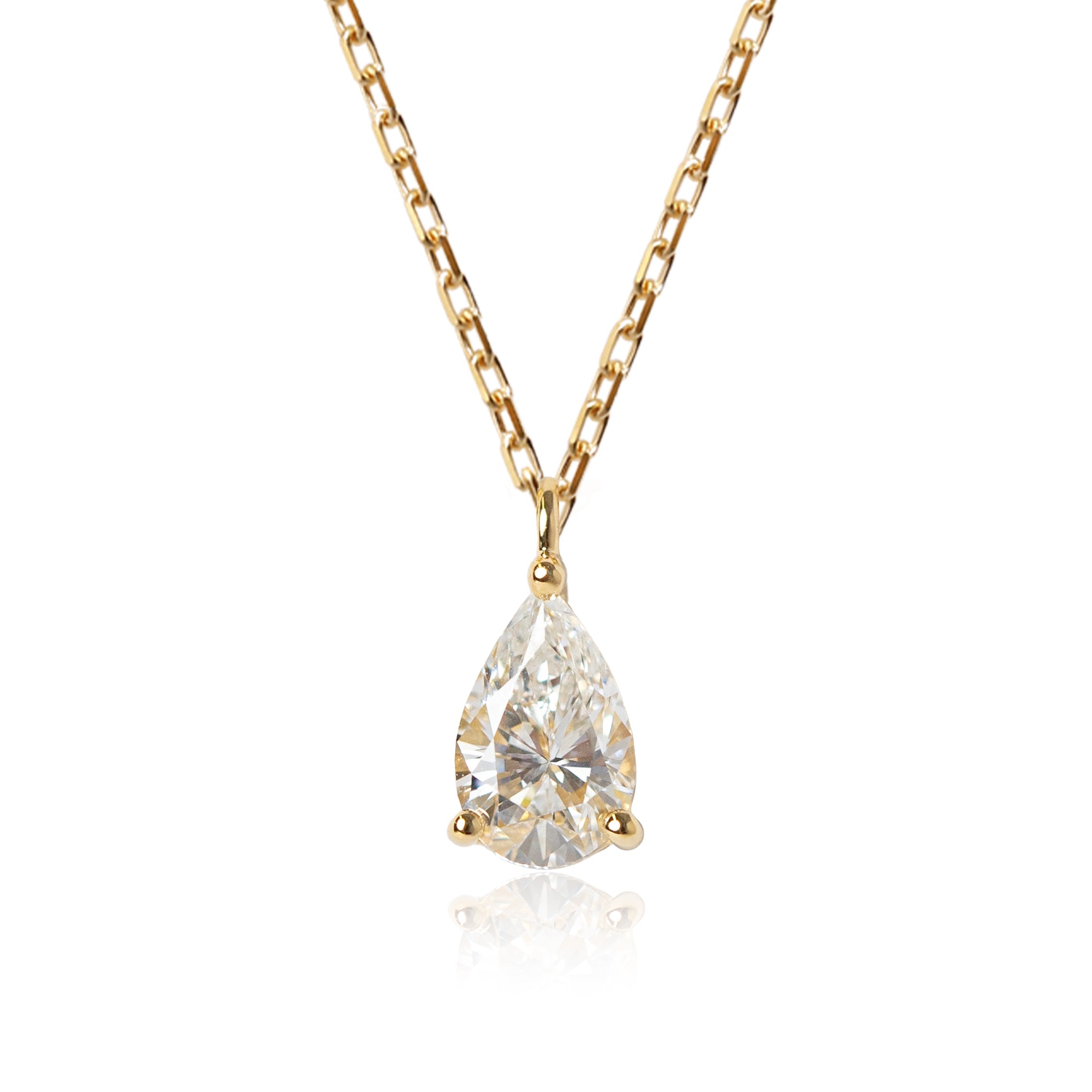 K18/Pt 「0.3ctデュール」ネックレス