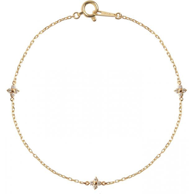 K18/Pt「シーラ」ブレスレット