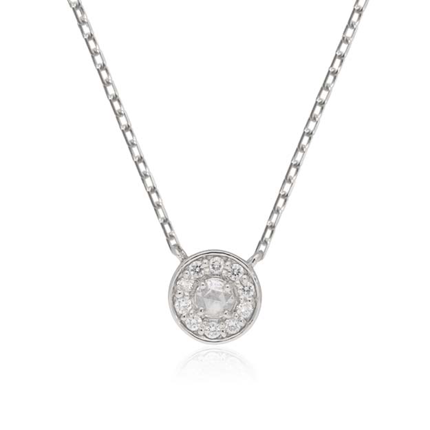 K18/Pt「ミニビジュー」ネックレス