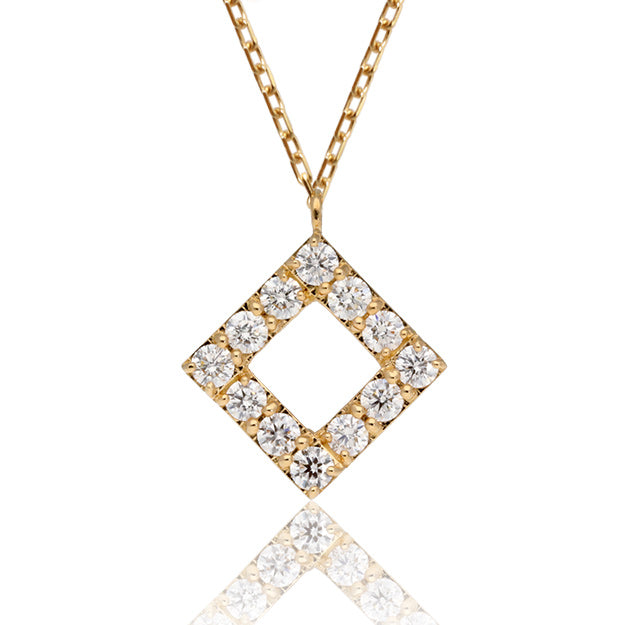 K18/Pt「クレマチス」ネックレス