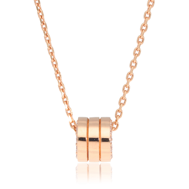 K18/Pt「エターナルダイヤ」ネックレス