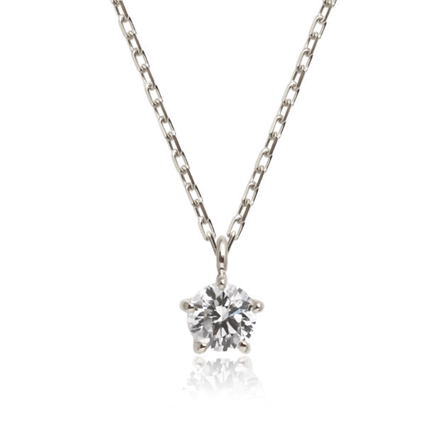 K18/Pt「0.15ctジーン」ネックレス