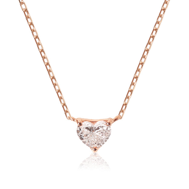 K18/Pt「0.12ctリリアン」ネックレス