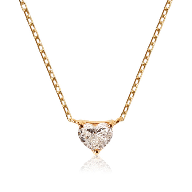 K18/Pt「0.12ctリリアン」ネックレス