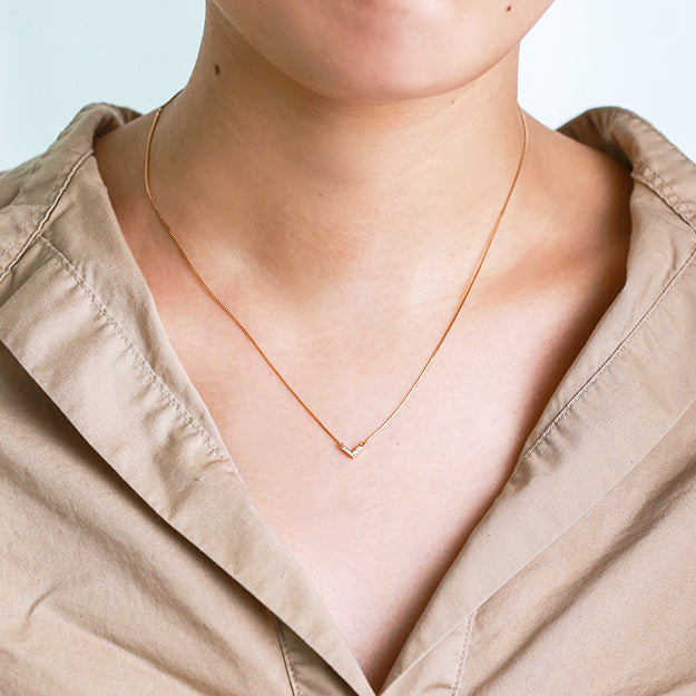 K18/Pt「ルーカス」ネックレス