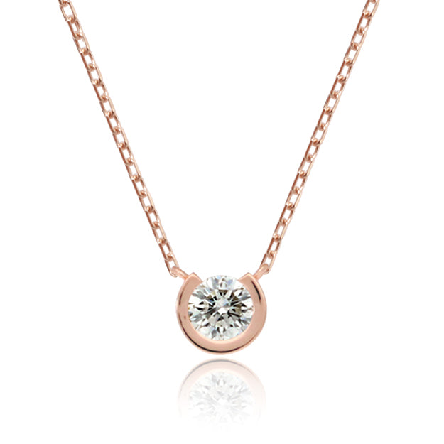 K18/Pt「0.2ctオルフェ」ネックレス