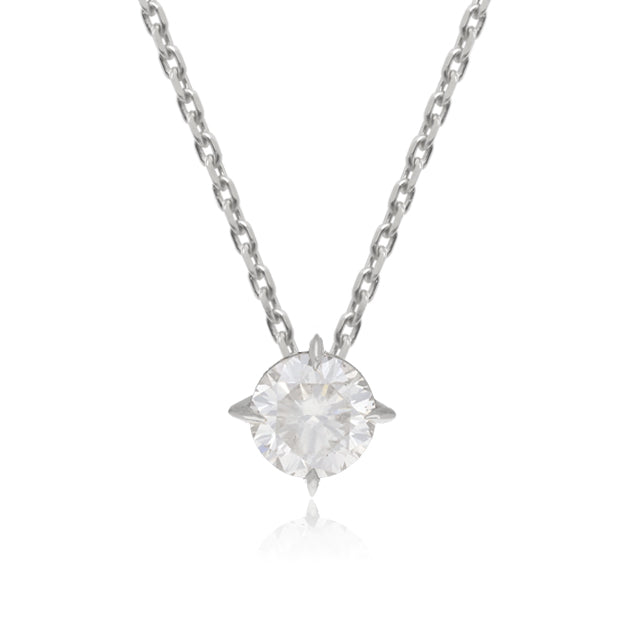 K18/Pt「0.4ctオザリス」ネックレス