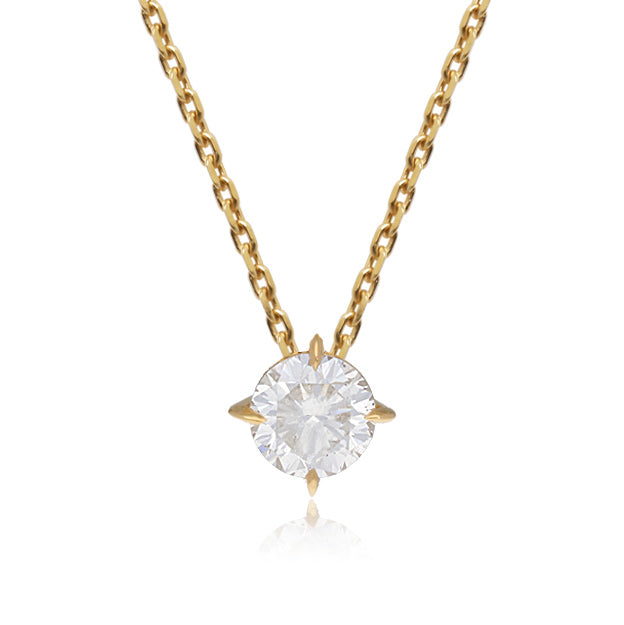 K18/Pt「0.4ctオザリス」ネックレス