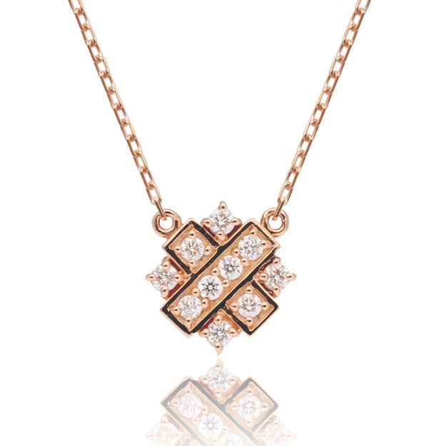 K18/Pt「ランジア」ネックレス