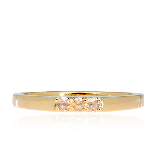 K18/Pt「ポレールローズ」リング